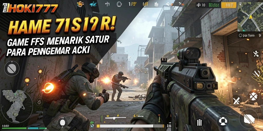 Tampilan aksi mendebarkan dari gameplay HOKI777 yang intens.