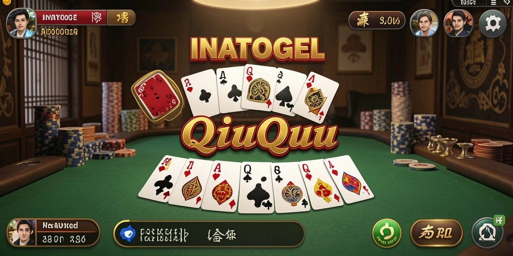 Gameplay seru dari INATOGEL dalam permainan QiuQiu.