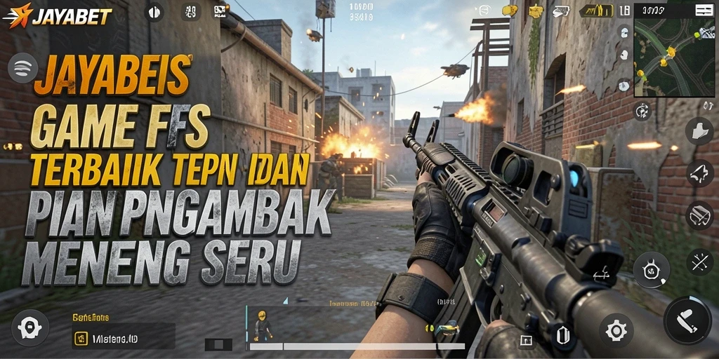 Tampilan gameplay JAYABET yang penuh aksi dan mendebarkan di medan perang.