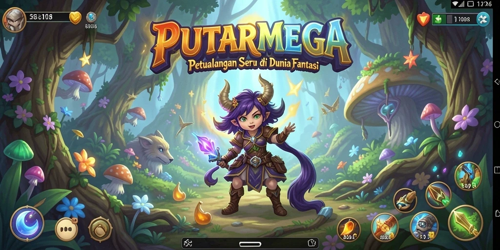 Gamer menikmati petualangan seru di PUTARMEGA.