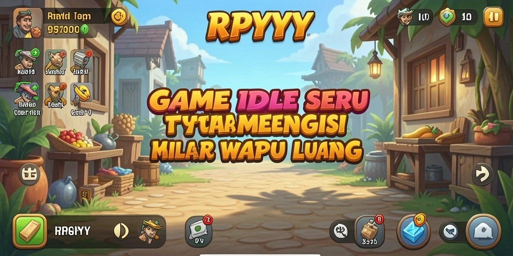 Tangkapan layar menunjukkan gameplay santai RPYYY yang mengasyikkan.
